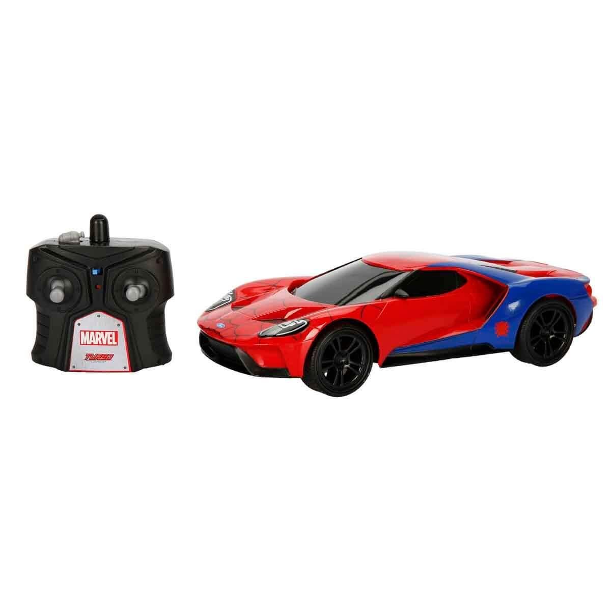 1:16 MARVEL SPIDERMAN 2017 FORD GT USB SARJLI UZAKTAN KUMANDALI ARABA 7038 Diğer S01007038