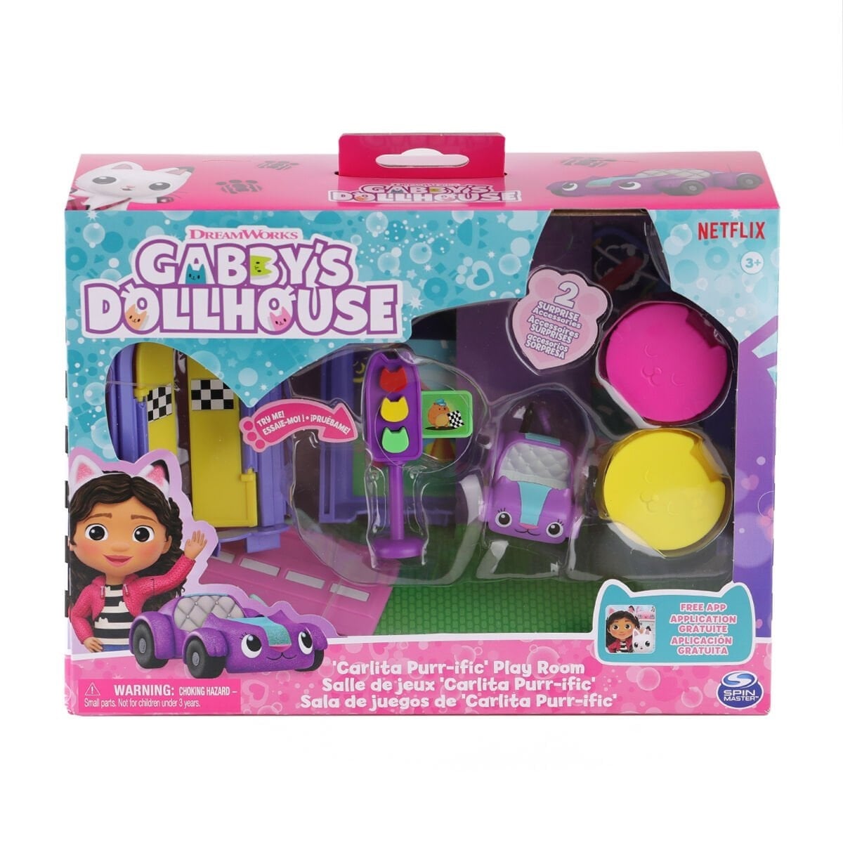 GABBYS DOLLHOUSE BABY BOX CAT CRAFT-A-RIFFIC ROOM 6069300 Diğer SPM 6069300