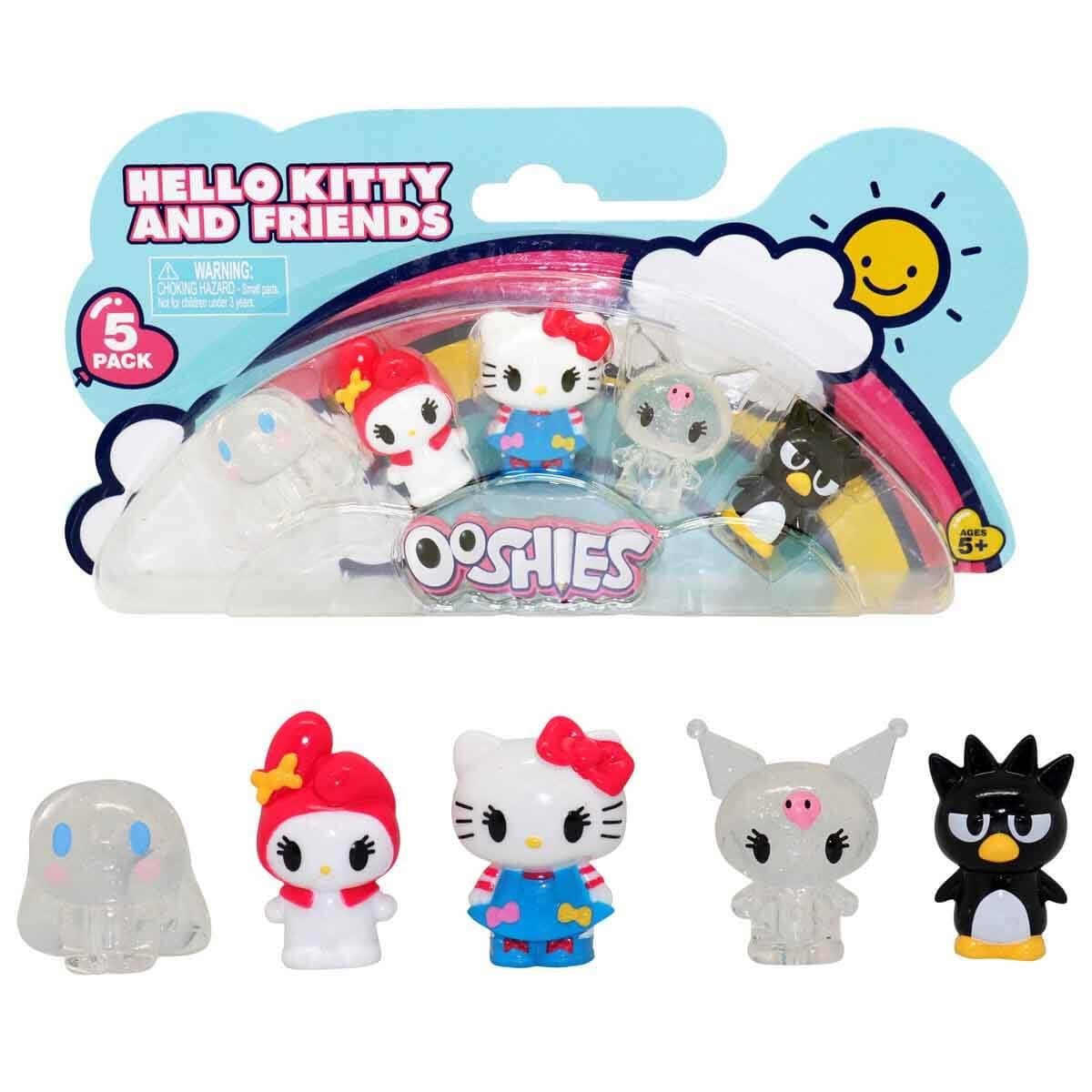 Ooshies Hello Kitty 5'li Figür Seti HHL00000 Giochi Preziosi HHL00000