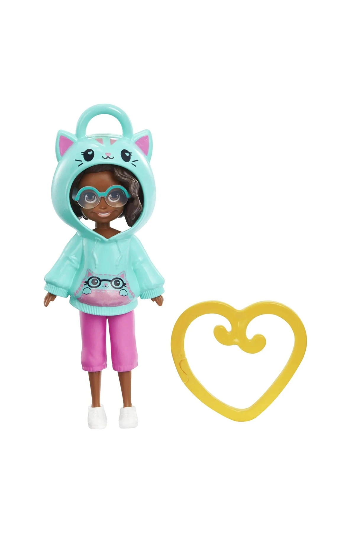 Polly Pocket Kapüşonlu Bebekler HKV98-HKV09 Polly Pocket HKV09