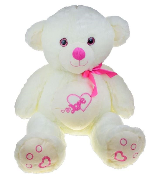 Halley 85 Cm Göbeği Nakışlı Ayı 62410 Halley Oyuncak	 PL62410