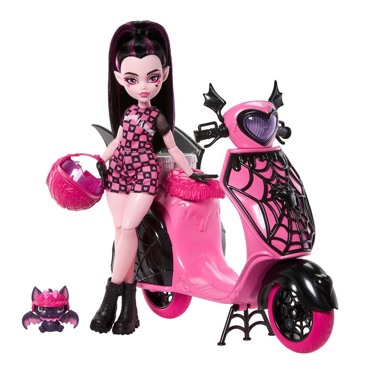 MONSTER HIGH VAMPTASTIC SCOOTER DRACULAURA JDR61 Diğer JDR61