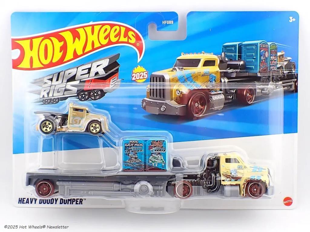 HOT WHEELS HEAVY DOODY DUMPER BDW51-JCM45 Diğer JCM45