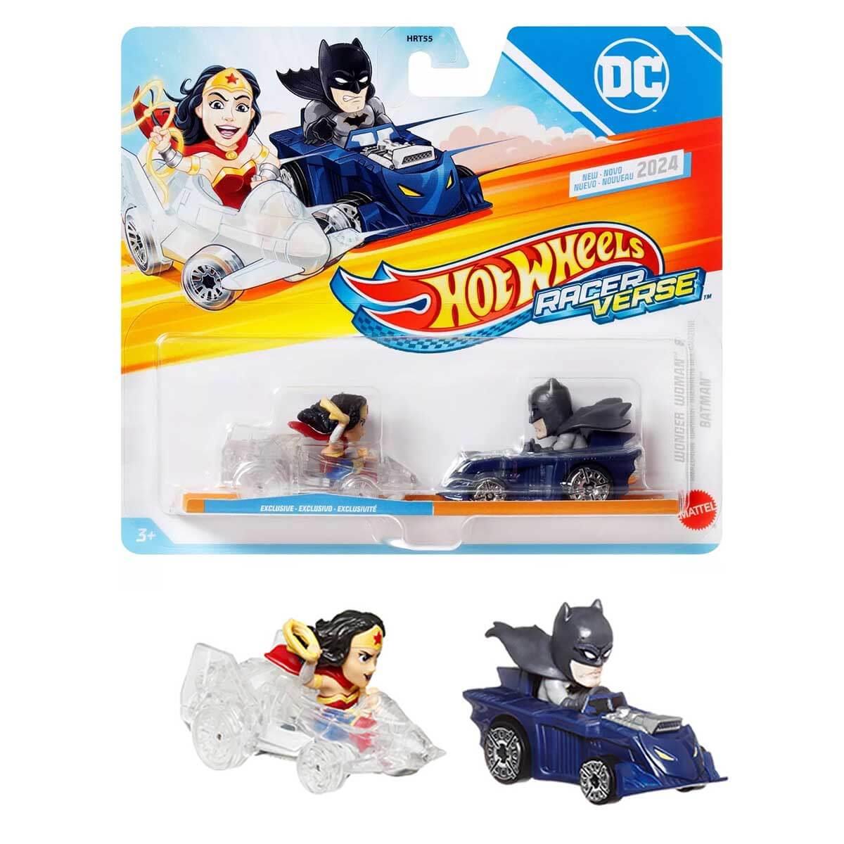 HOT WHEELS RACER VERSE WONDER WOMAN VE BATMAN HRT55-HRT23 Diğer HRT23