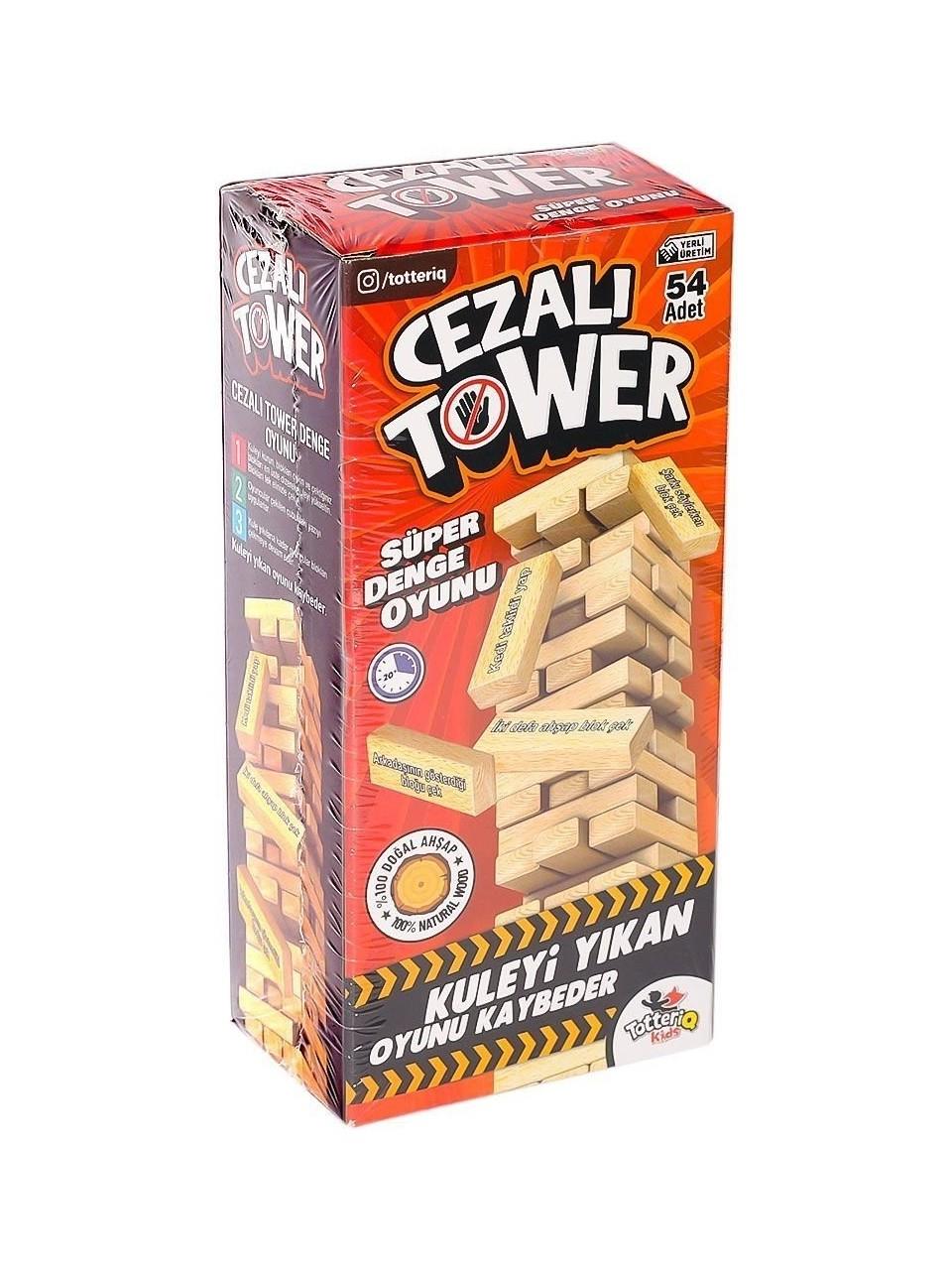 CEZALI TOWER AHSAP JENGA OYUNU Diğer TOT 7306