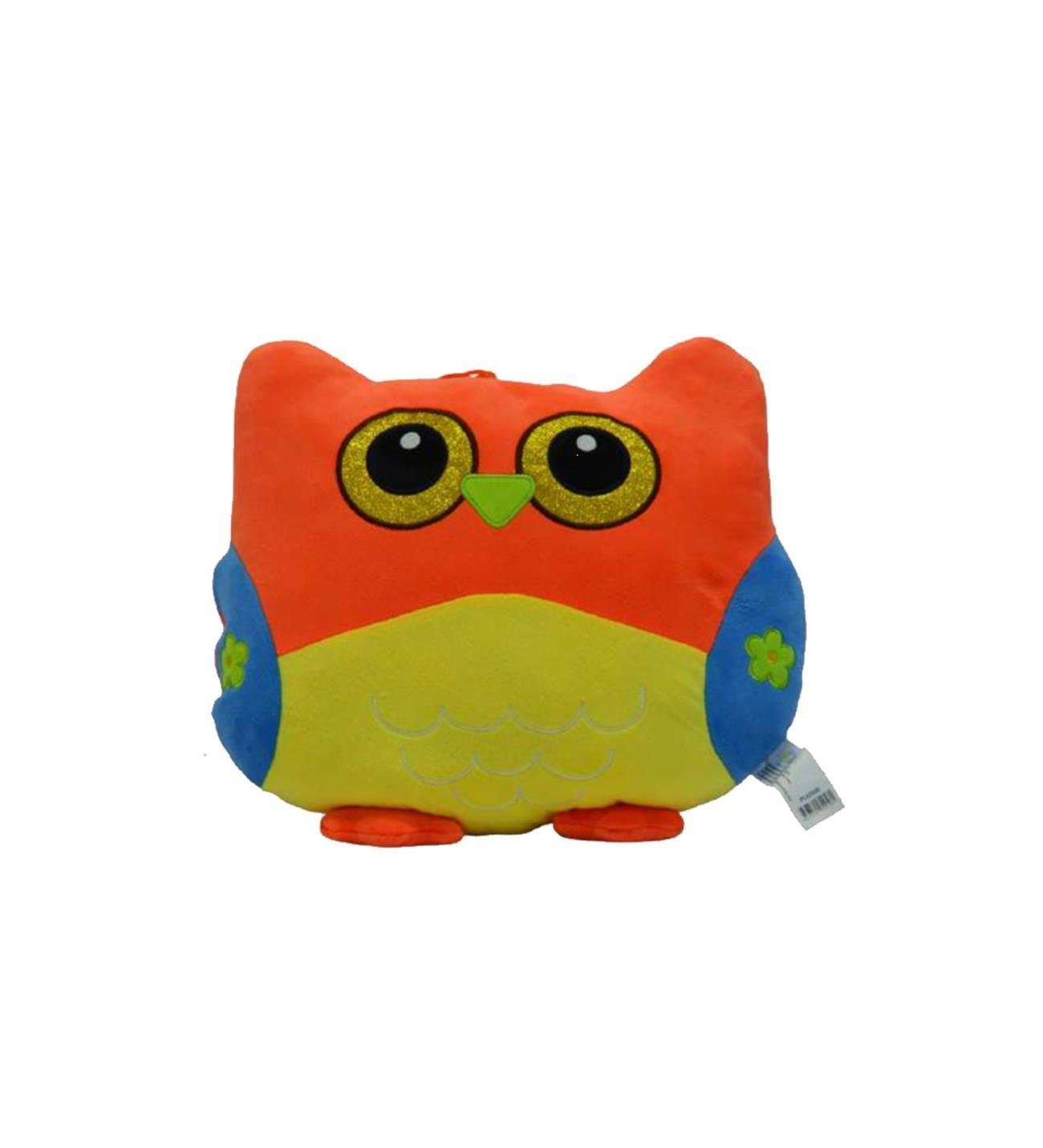 Halley 40 Cm Renkli Baykuş Yastık 62958 Halley Oyuncak	 PL62958