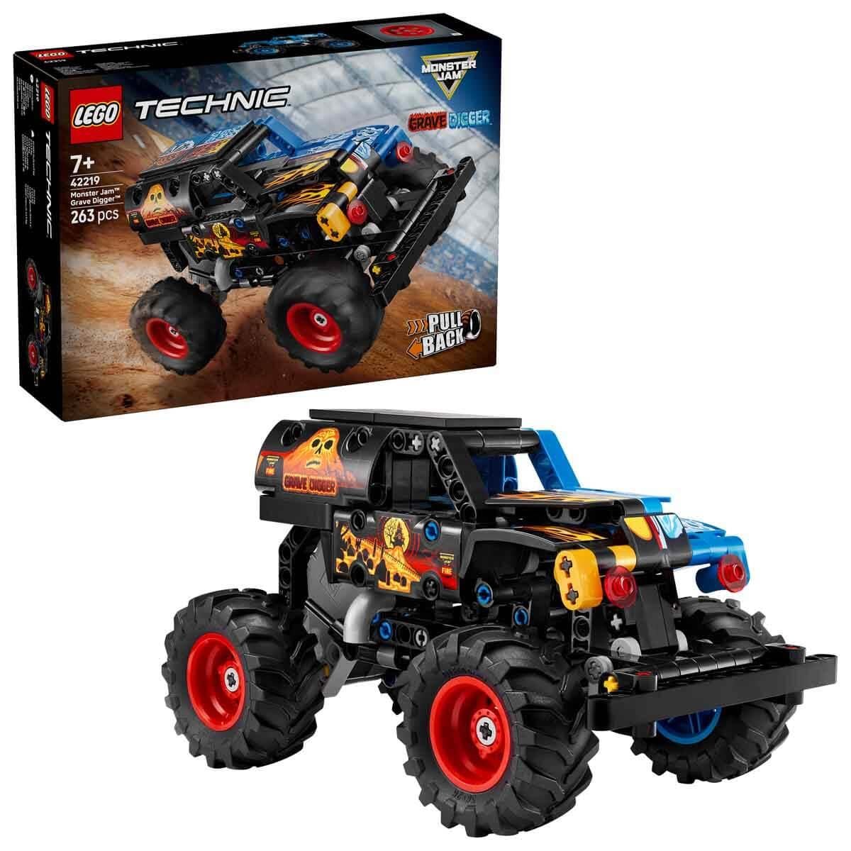LEGO TECHNIC MONSTER JAM GRAVE DIGGER ATES VE BUZ 42219 Diğer LMT42219