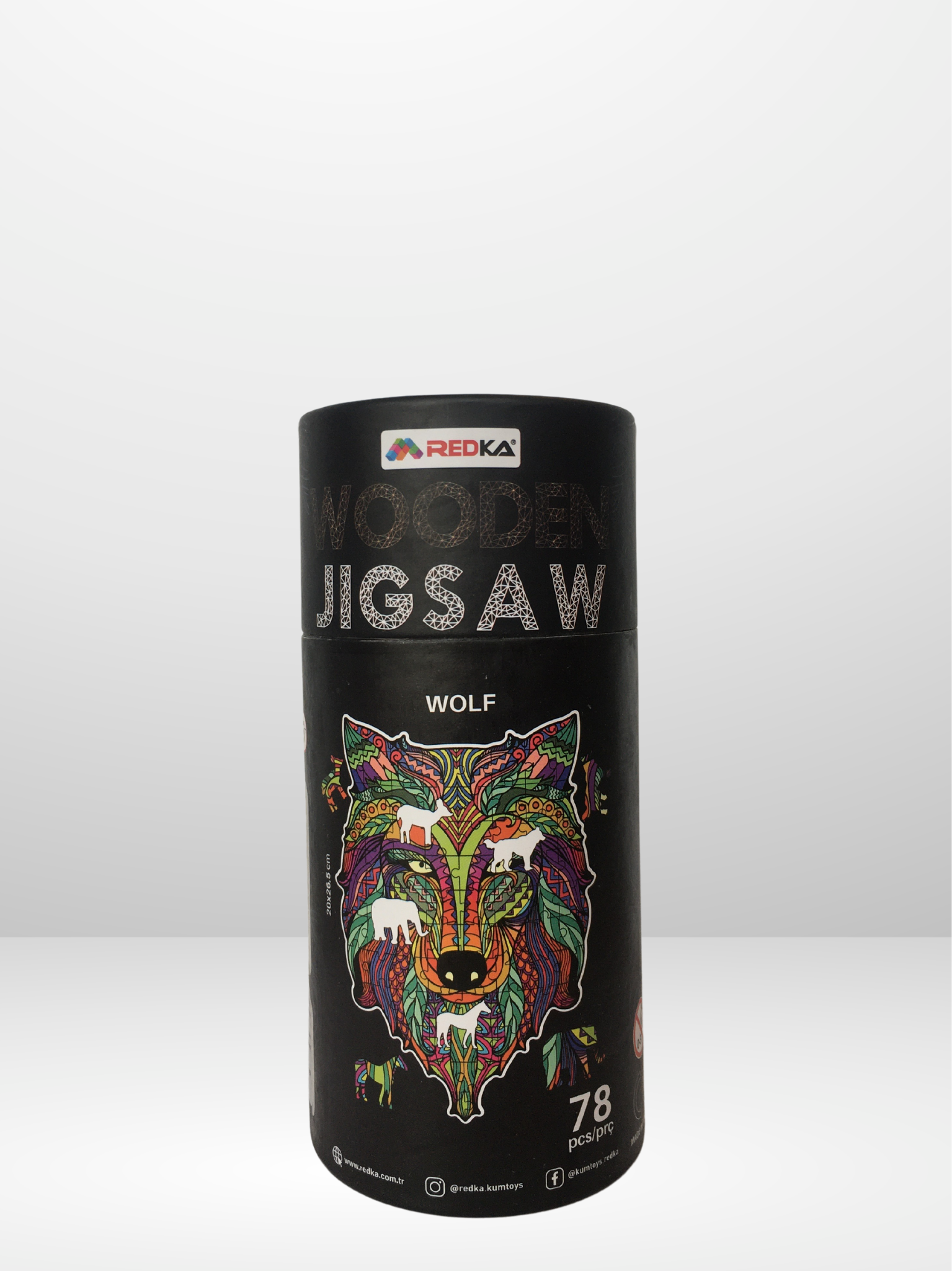 Redka Wooden Jigsaw Wolf Redka RD5643 W