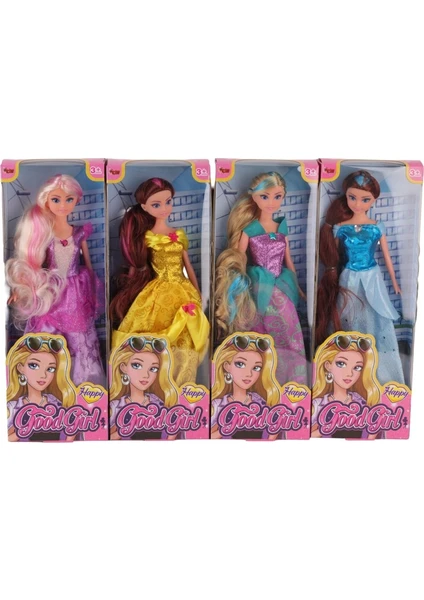 VARDEM KUTULU 29CM RENKLI ELBISELI MANKEN BEBEK 115516 17 Diğer WG 115516 17