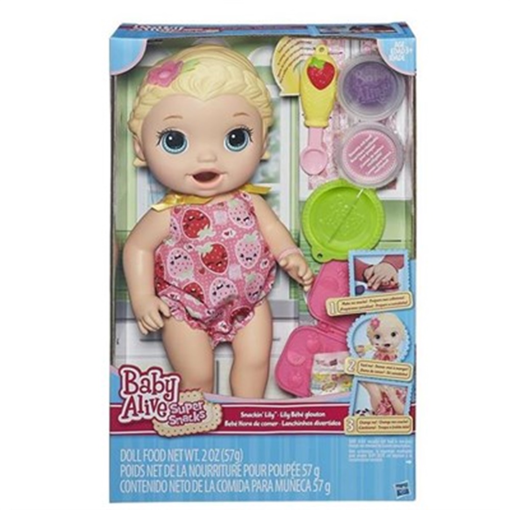 Baby Alive Lily ile Mama Eğlencesi C2697