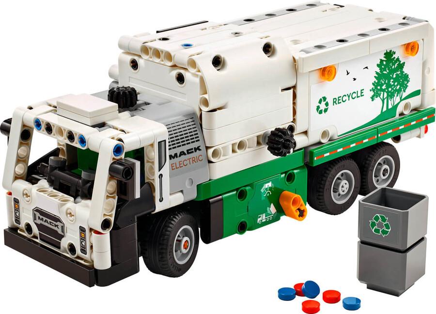 LEGO TECHNIC MACK LR ELECTRIC COP KAMYONU 42167 Diğer LMT42167