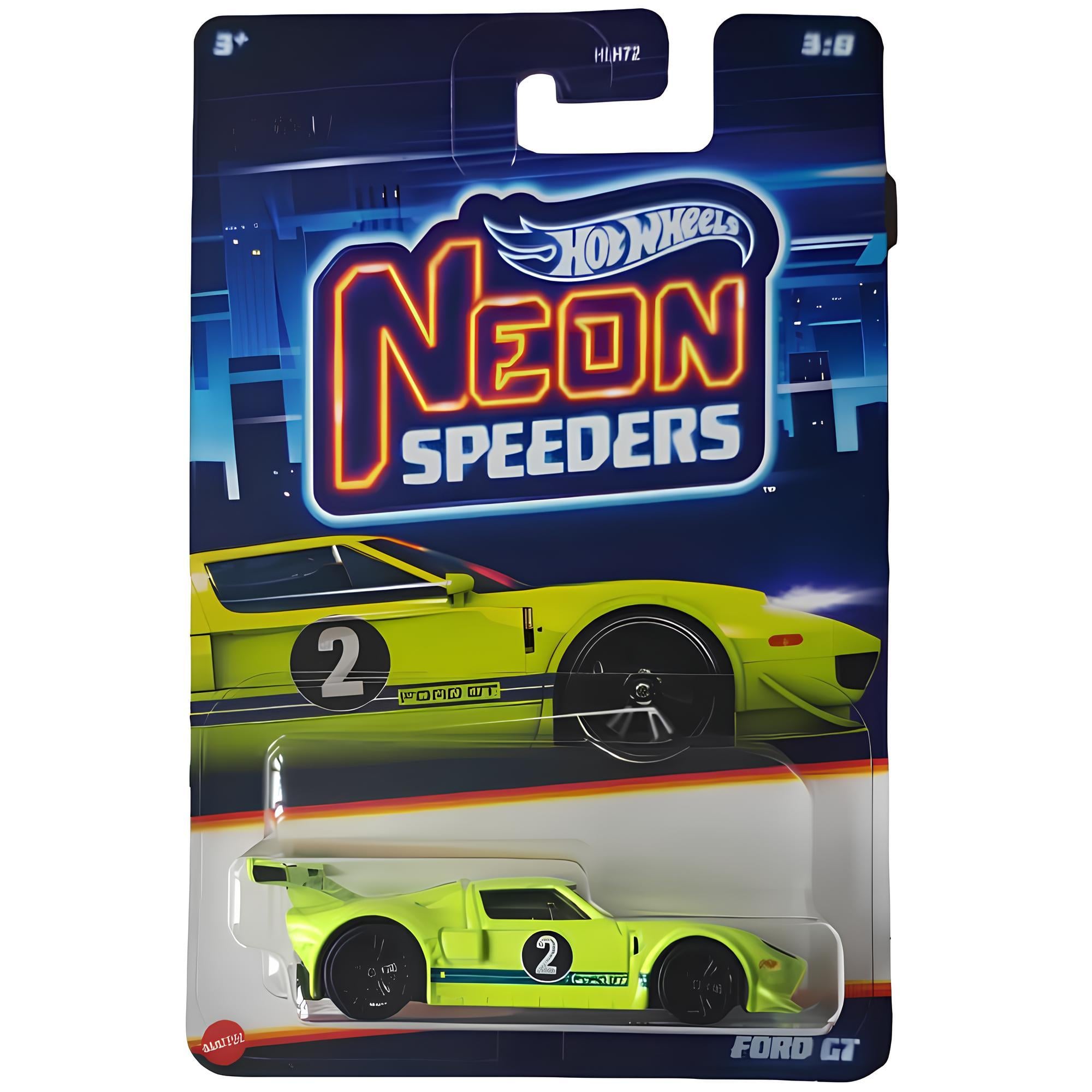 Hot Wheels Neon Speeders Ford GT HLH72-HRW77 Hot Wheels HRW77