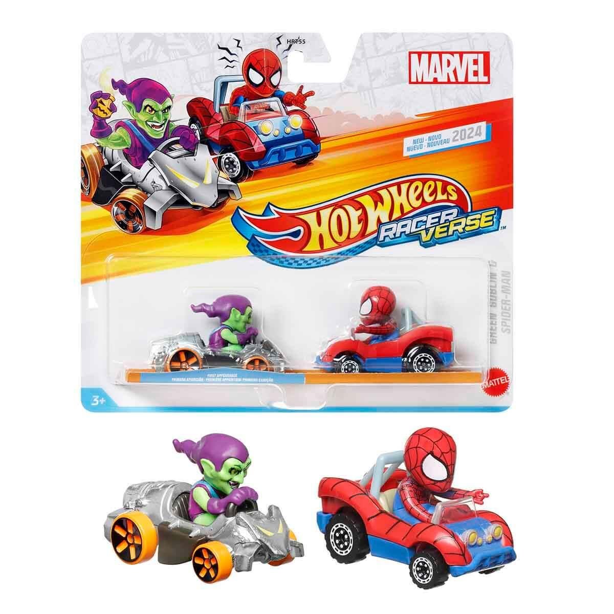 HOT WHEELS RACER VERSE GREEN GOBLIN VE SPIDERMAN HRT55-HRT90 Diğer HRT90