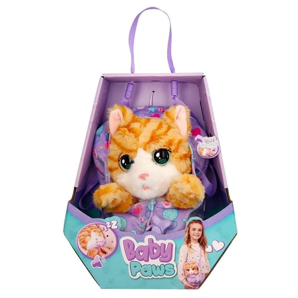 BABY PAWS SESLI KEDI PELUS 20 CM BAW05000 Diğer BAW05000