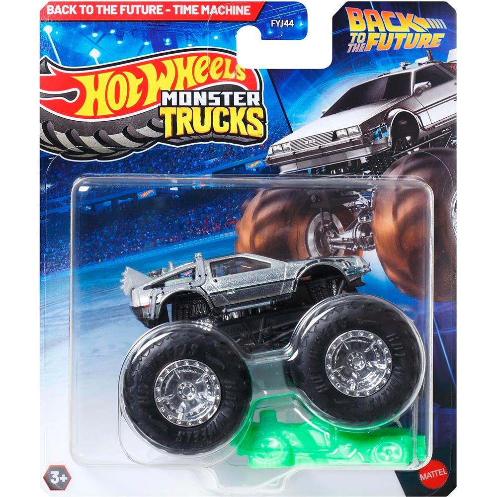 HOT WHEELS MONSTER TRUCKS 1:64 ARABA BACK TO THE FUTURE TIME MACHINE FYJ44-JDP80 Diğer JDP80