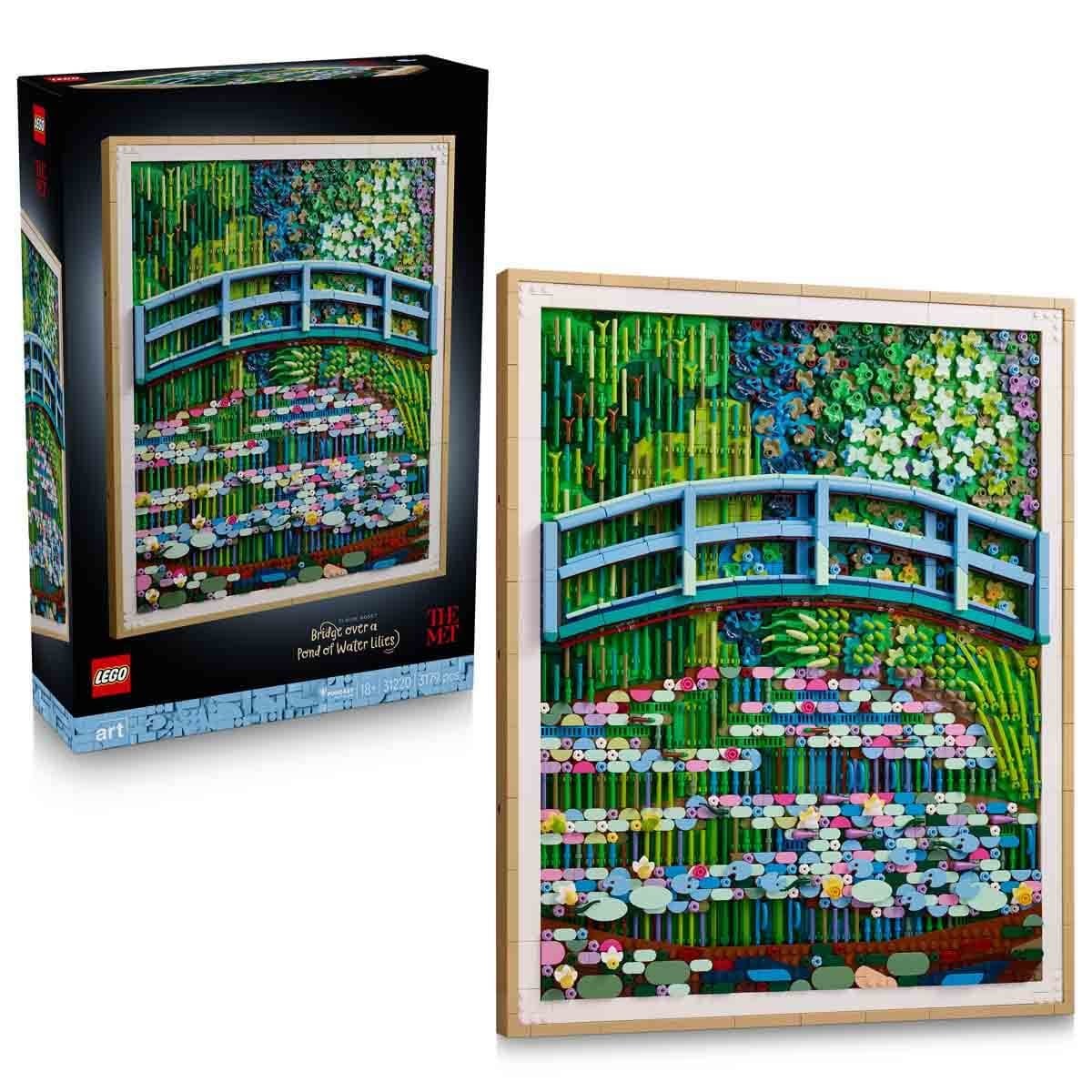 LEGO ART CLAUDE MONET – NILUFER GOLU UZERINDE KOPRU 31220 Diğer LZC31220