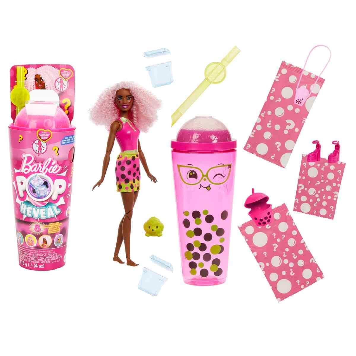 BARBIE POP REVEAL BUBBLE TEA SERISI BERRY BLISS HTJ18-HTJ20 Diğer HTJ20