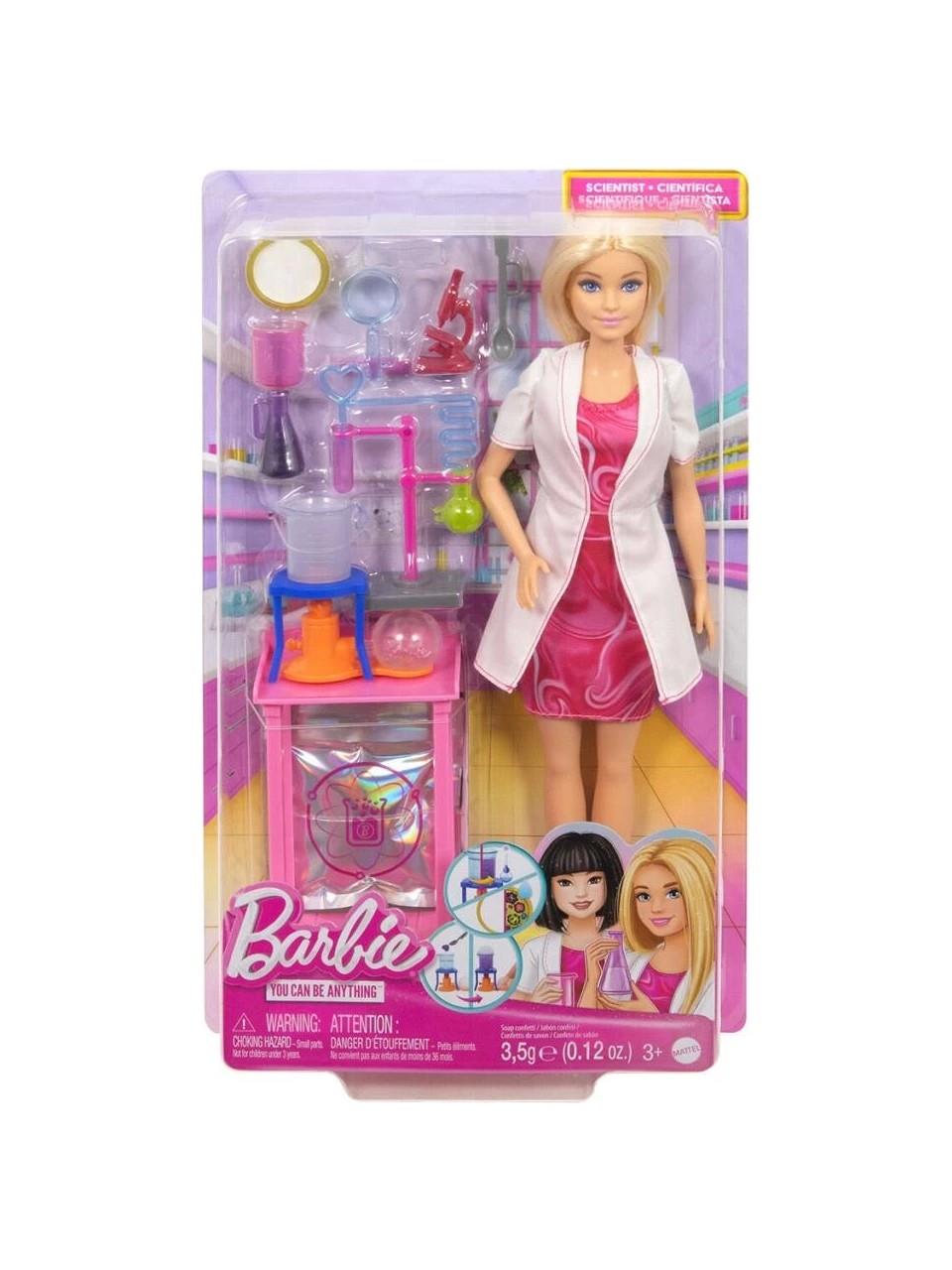 Barbie Kariyer Oyun Setleri Bilim Uzmanı ve Aksesuarları JCR70 Barbie JCR70