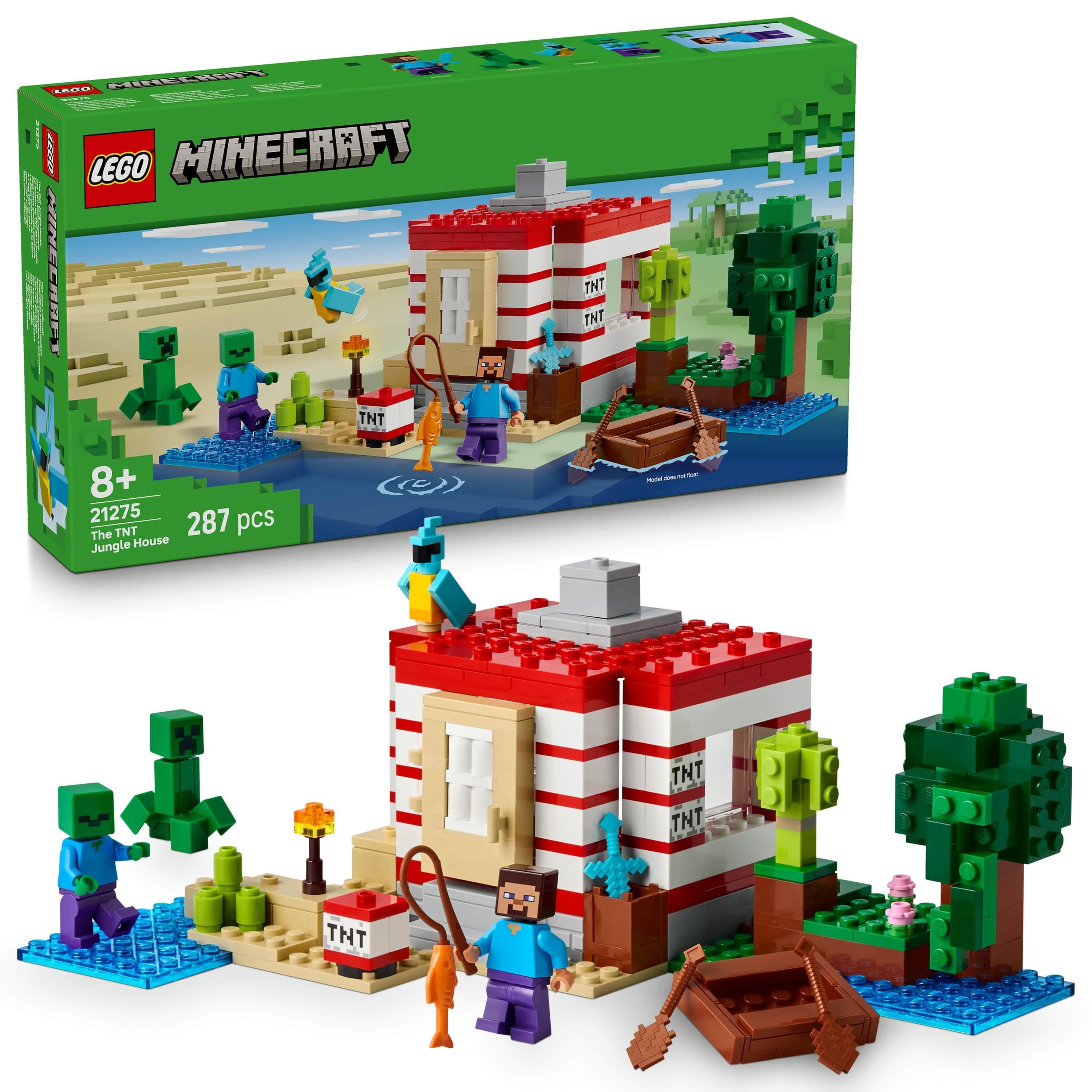 LEGO MINECRAFT TNT BUYUK ORMAN EVI 21275 Diğer LMN21275