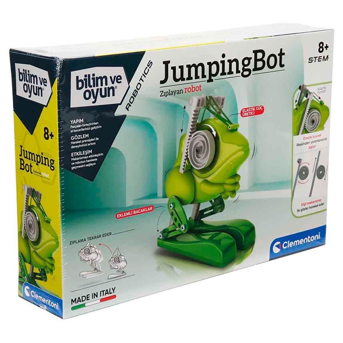 CLEMENTONI ROBOTIK LABORATUVARI JUMPING BOT 64956 Diğer CLE 64956