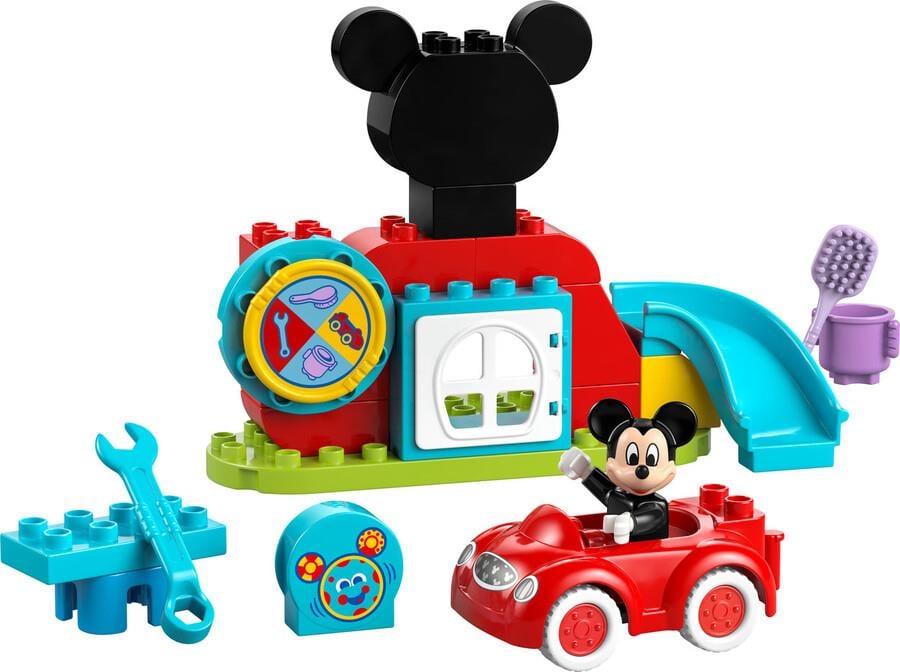 LEGO DUPLO DISNEY MICKEY FARE’NIN KULUP EVI VE ARABASI 10454 Diğer LED10454
