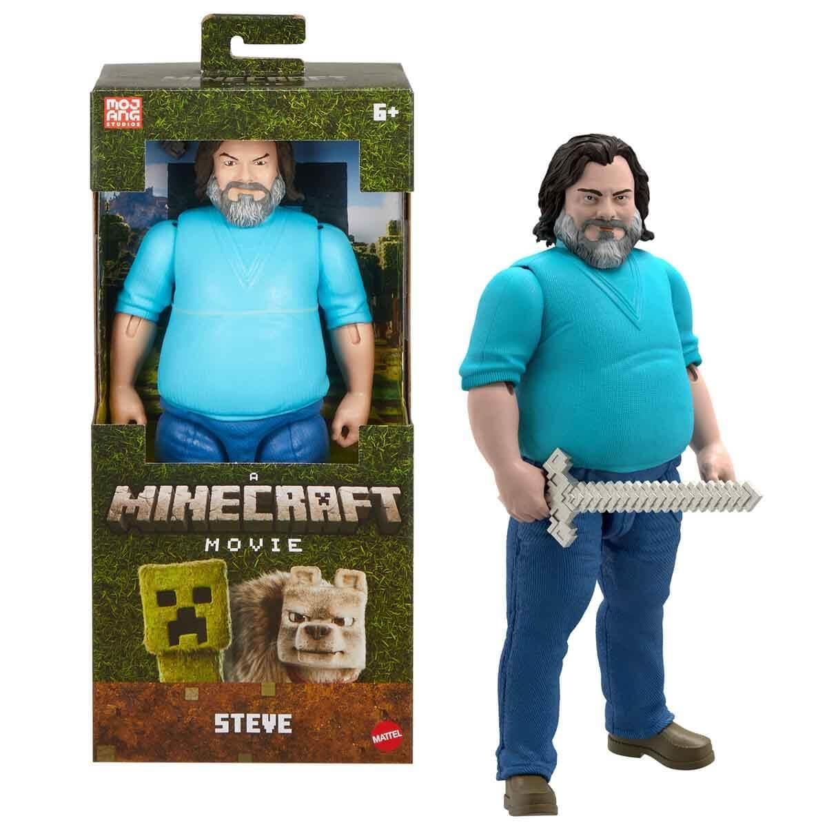 MINECRAFT FILMI BUYUK AKSIYON FIGURU 30 CM STEVE JFR65-JGG67 Diğer JGG67