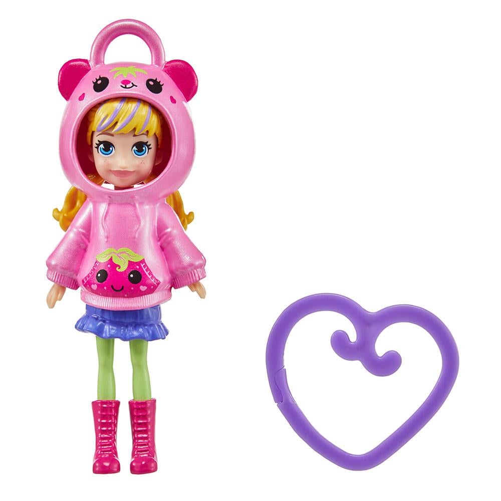 Polly Pocket Kapüşonlu Bebekler HKV98-JBJ94 Polly Pocket JBJ94