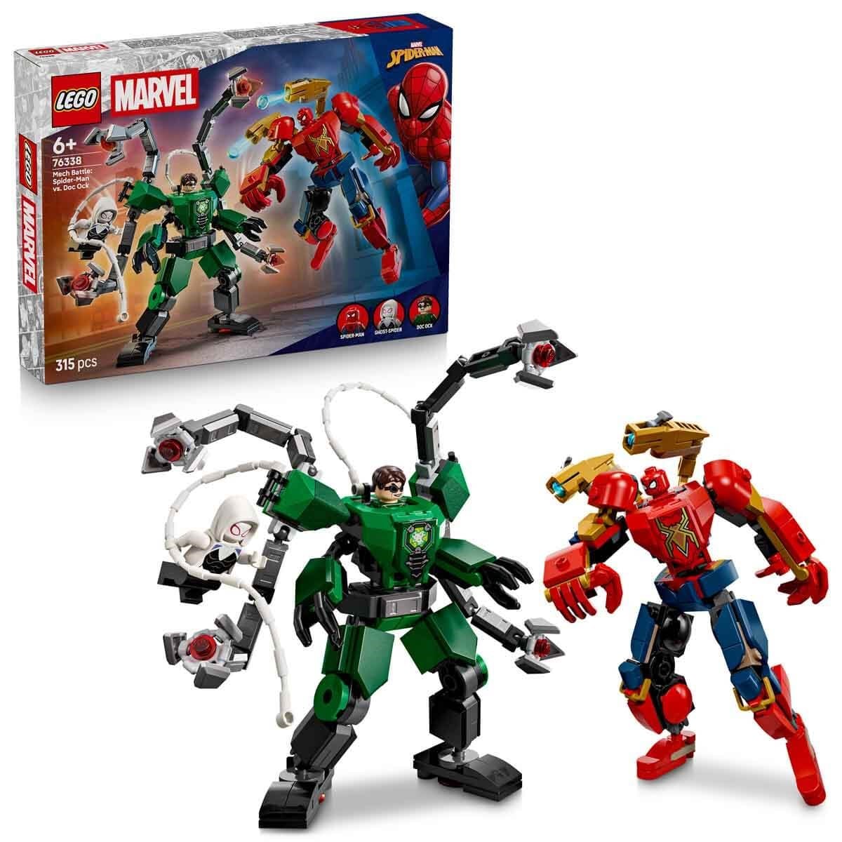 LEGO MARVEL ROBOT SAVASI: ORUMCEK ADAM DOKTOR OKTOPUS'A KARSI 76338 Lego LSS76338