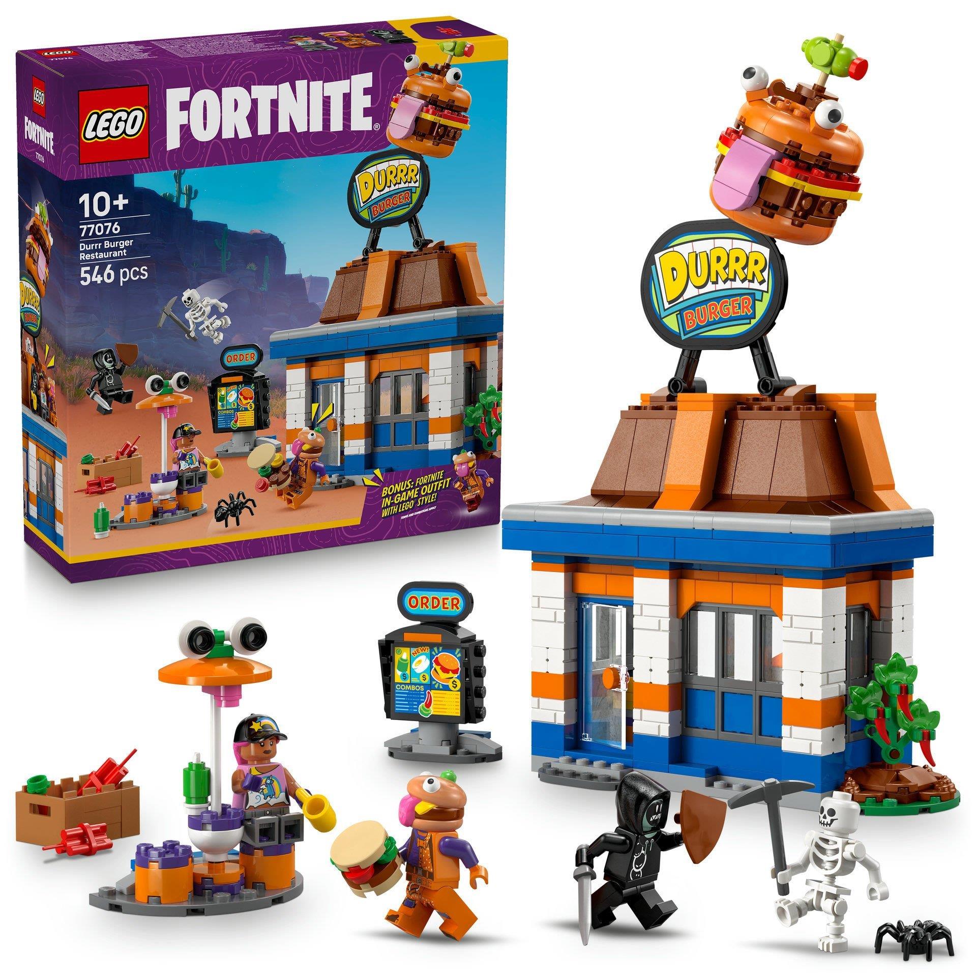 LEGO FORTNITE DURR BURGER RESTORANI 77076 Diğer LFO77076