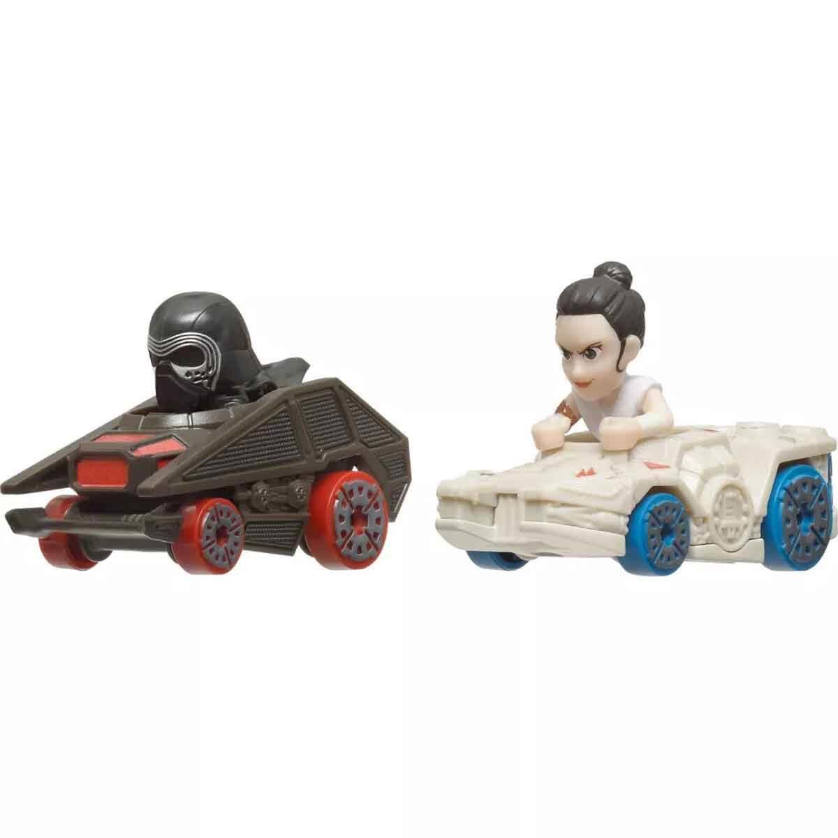 Hot Wheels Raceverse 2li Paket Kylo Ren ve Rey HRT55-HRT88 Hot Wheels HRT88