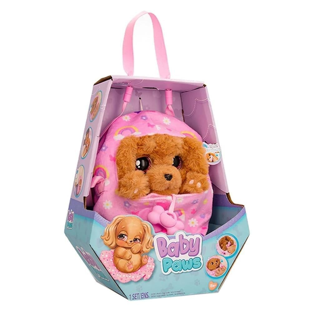 Baby Paws Sesli Yavru 20 cm Peluş Koyu BAW01000 Giochi Preziosi BAW01000 K
