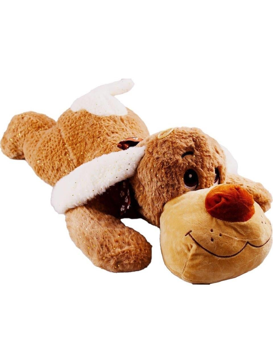 Halley 60 Cm Parlak Kumaş Yatan Köpek 63036 Halley Oyuncak	 PL63036