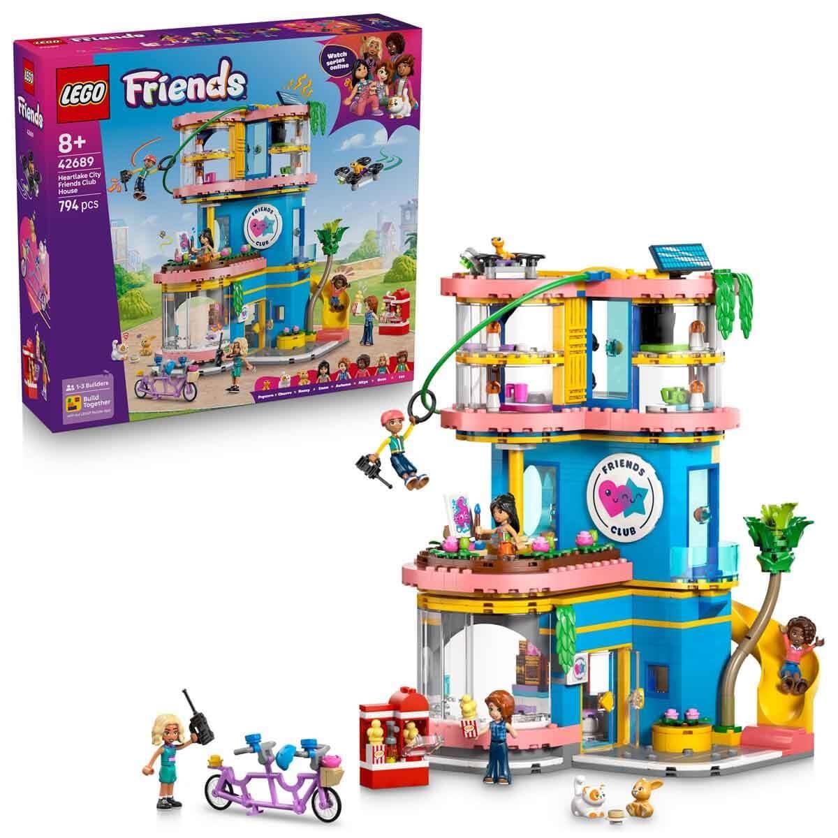 LEGO FRIENDS HEARTLAKE SEHRI FRIENDS KULUP EVI 42689 Diğer LGF42689