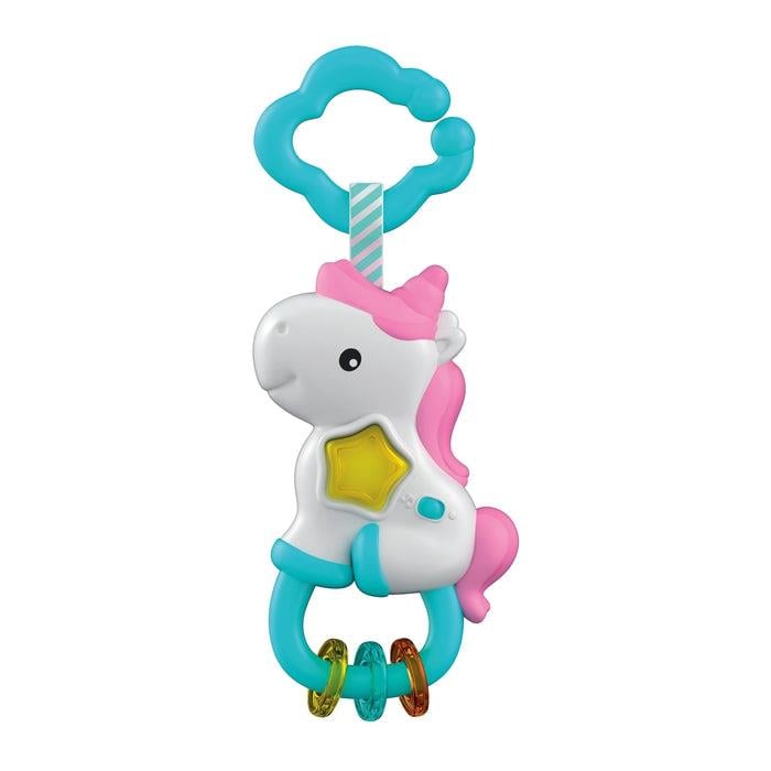 Baby Clementoni İnteraktif Unicorn Çıngırak 17333 Clementoni CLE 17333