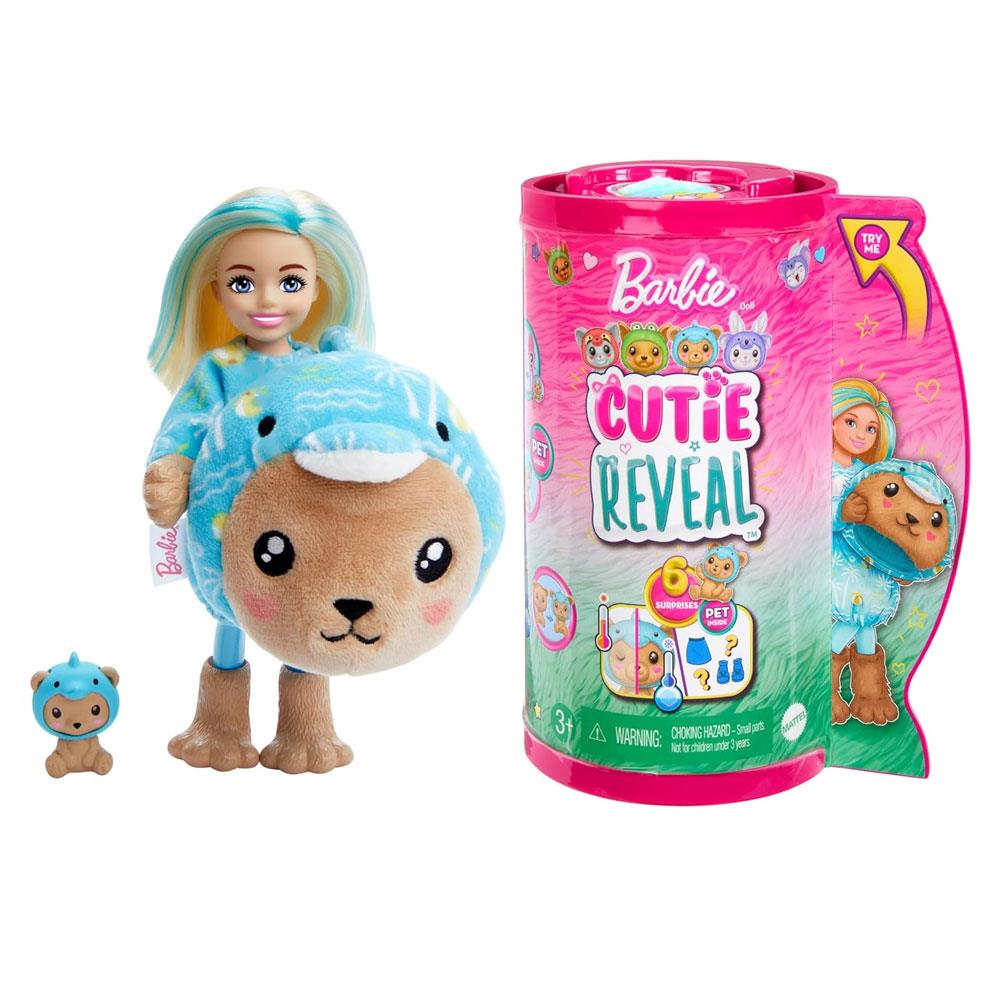 Barbie Chelsea Cutie Reveal Şirin Kostümler Serisi HRK27-HRK30 Barbie HRK30