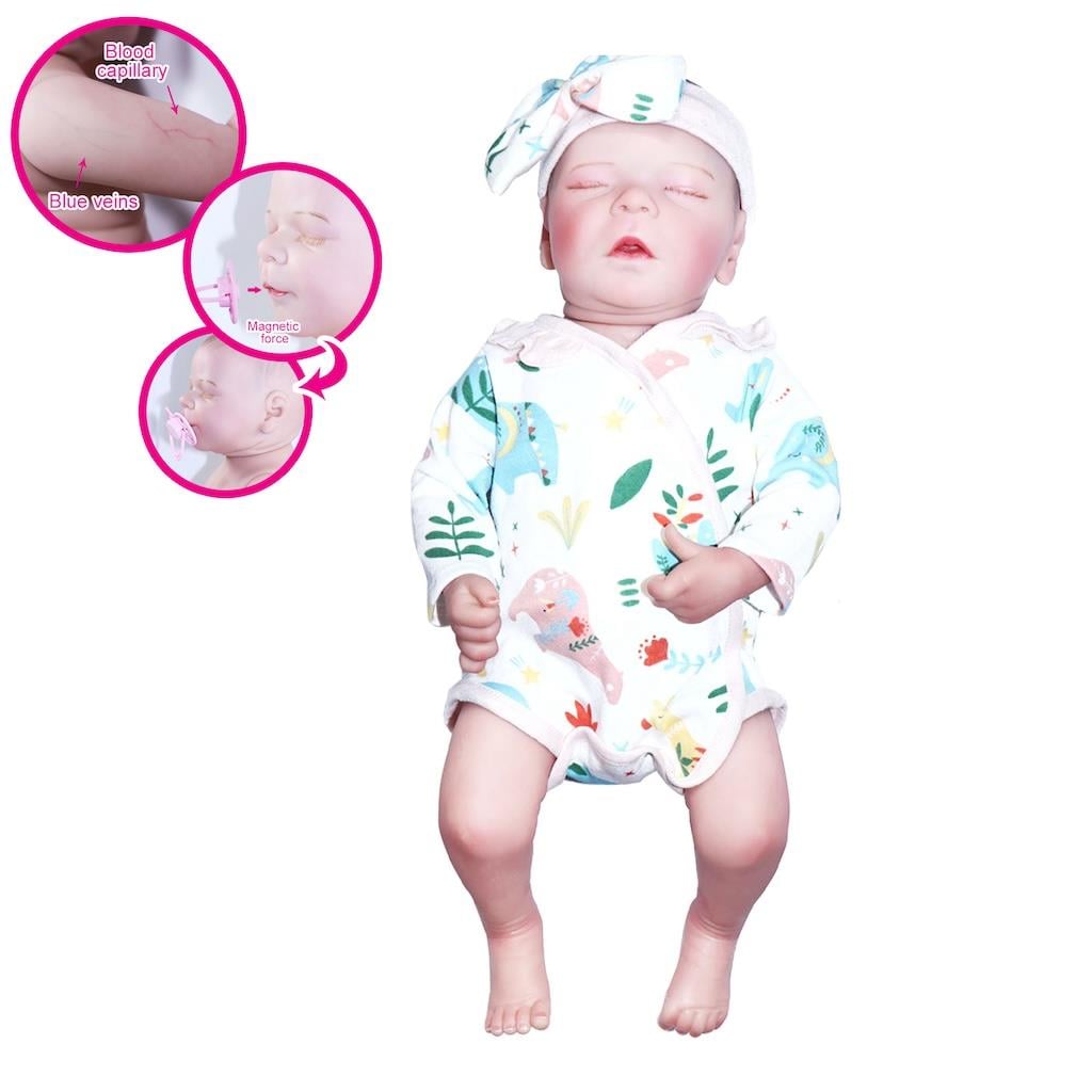 VARDEM KUTULU 43 CM AKSESUARLI GERCEKCI BEBEK SORTLU Diğer VAR KNG 901 5