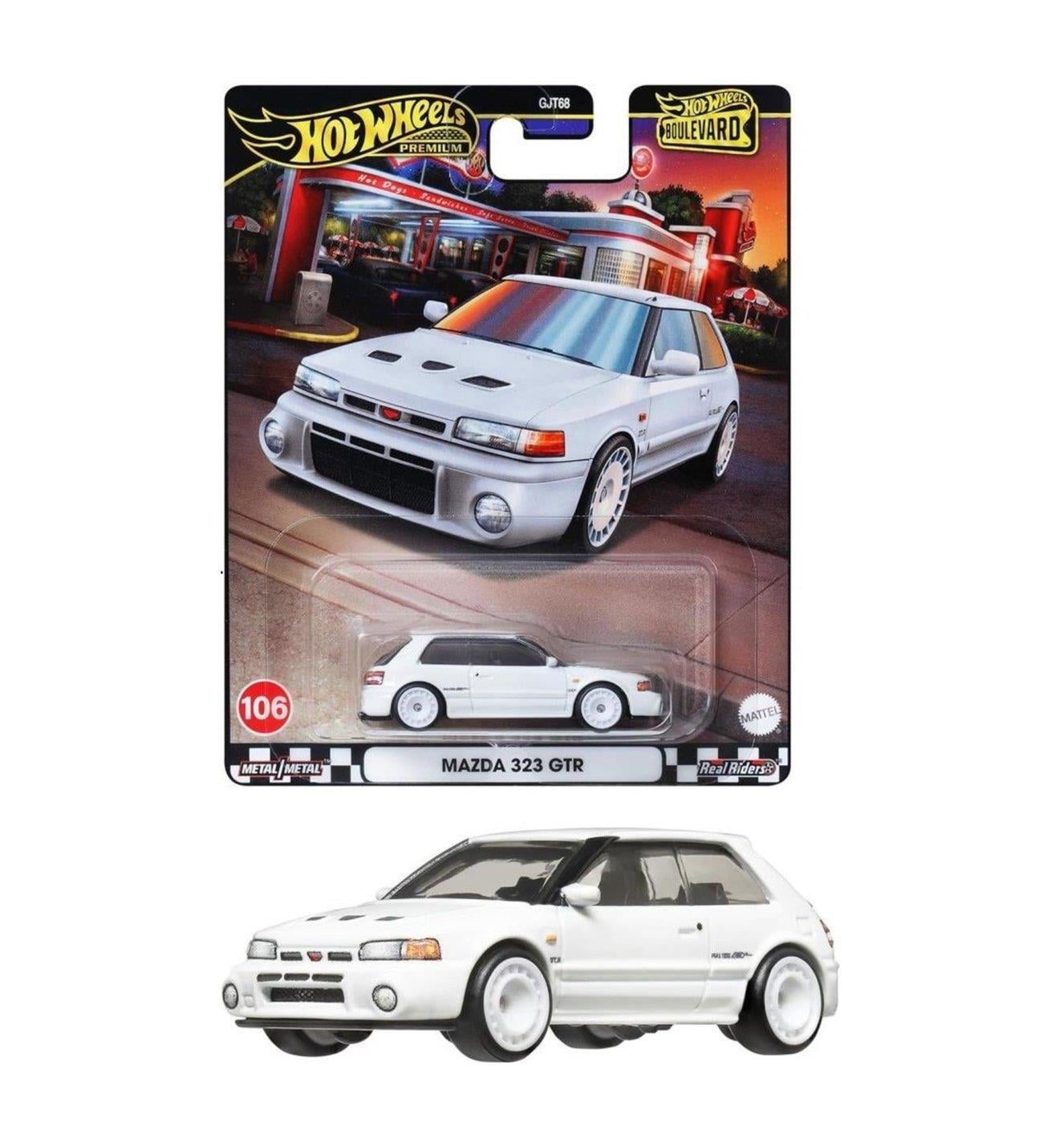Hot Wheels Boulevard Premium Arabalar Mazda 323 GTR HRT59 Hot Wheels HRT59