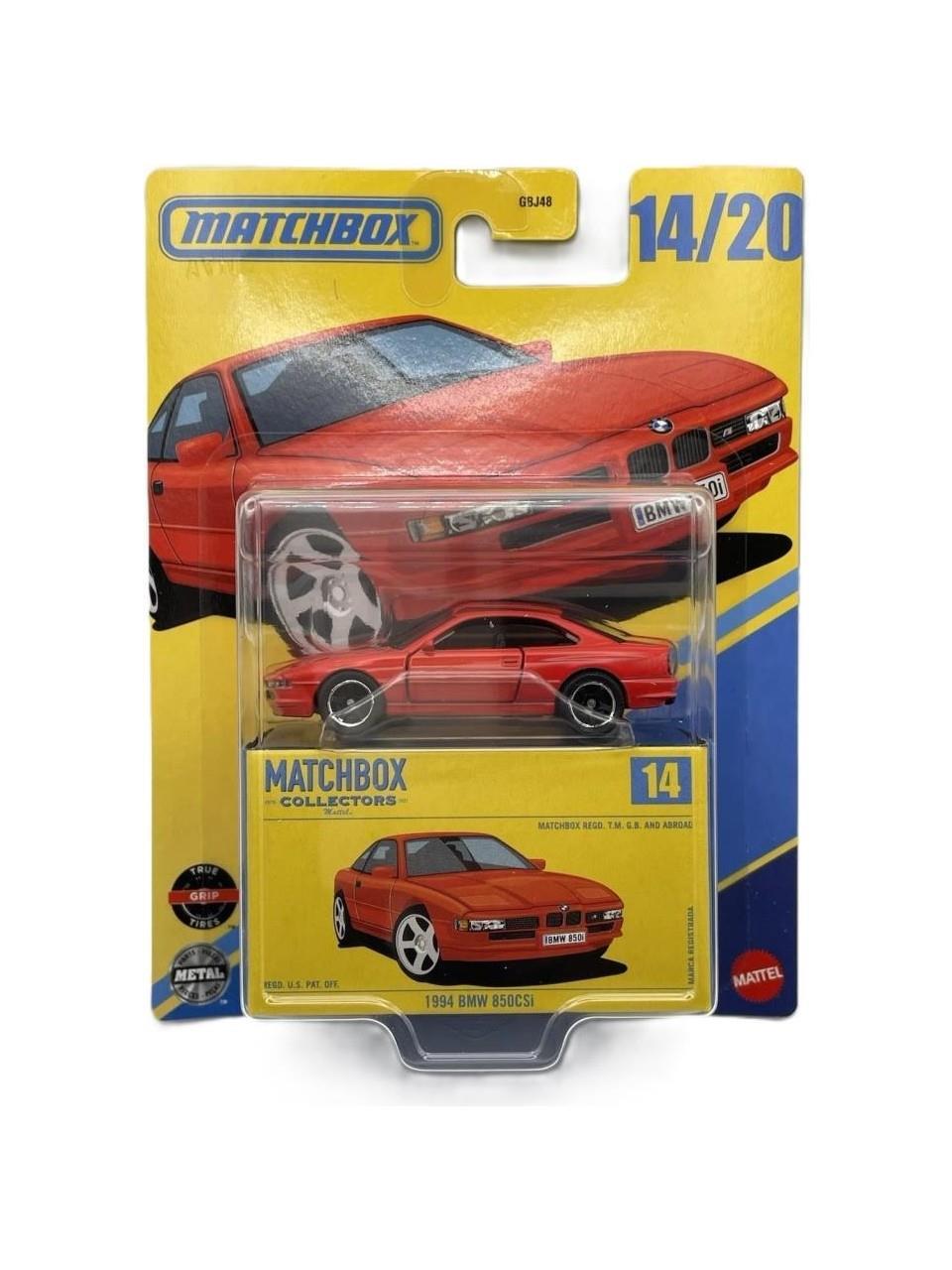 Matchbox Koleksiyon Araçları Serisi 1994 BMW 850 CSI GBJ48-JCL30 Matchbox JCL30