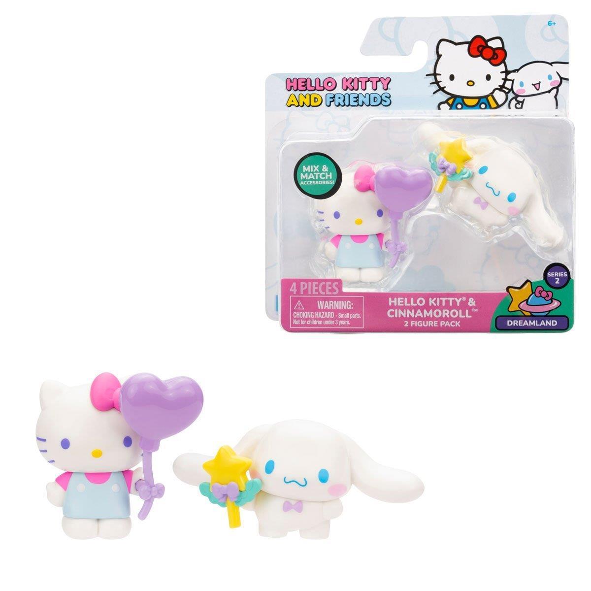 GIOCHI HELLO KITTY 2LI MINI FIGUR HELLO KITTY AND CINNAMOROLL HKT06100 Diğer HKT06100 HKC