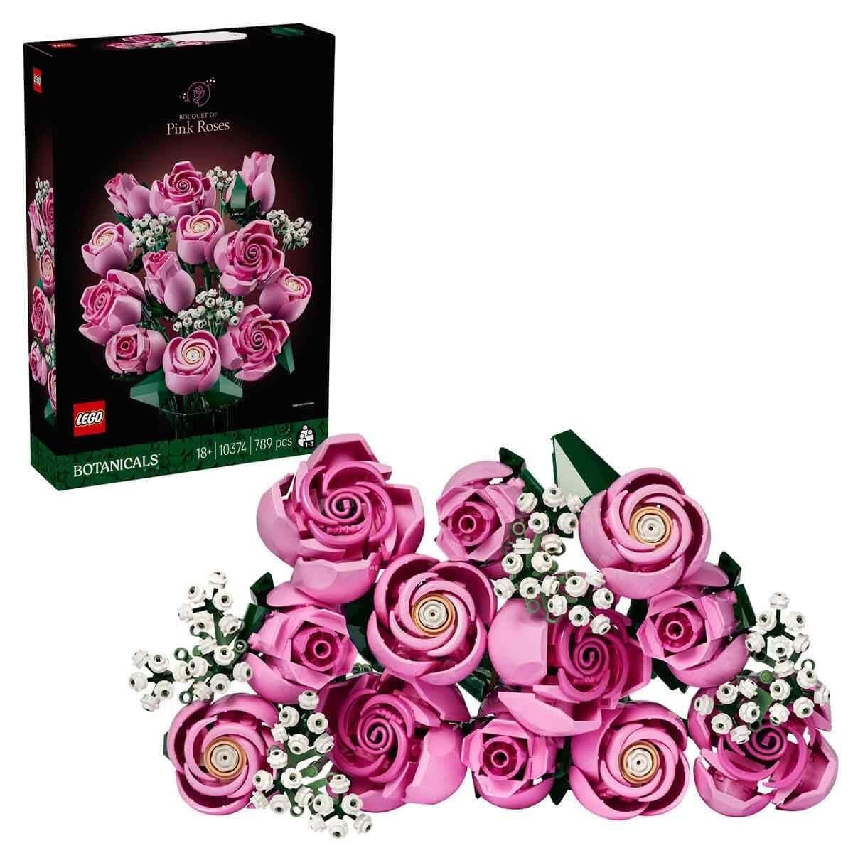 LEGO BOTANICALS PEMBE GUL BUKETI 10374 Diğer LAD10374