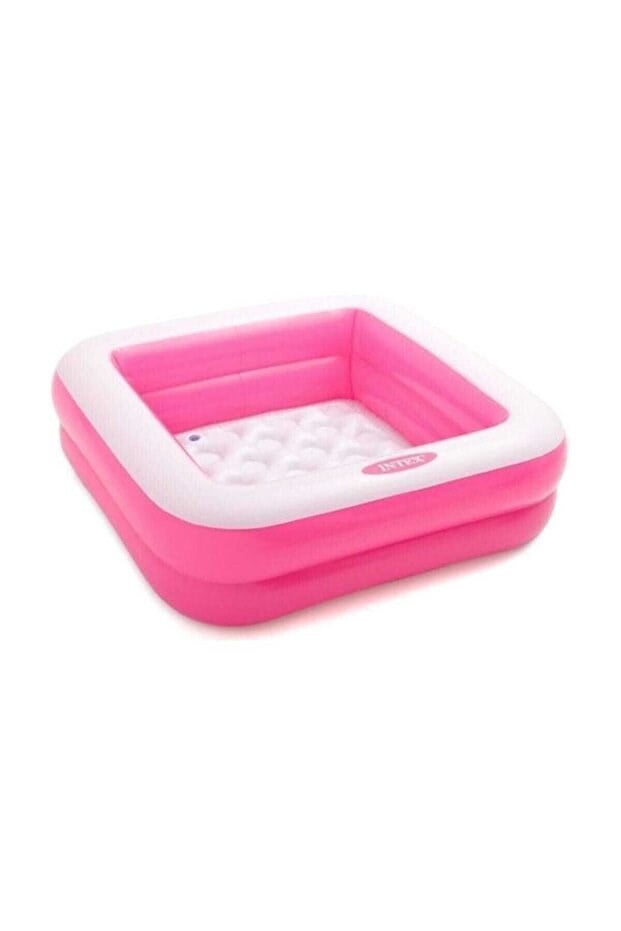 Intex 85x85x23 cm Çocuk Havuzu Pembe 57100 Intex VAR57100 P
