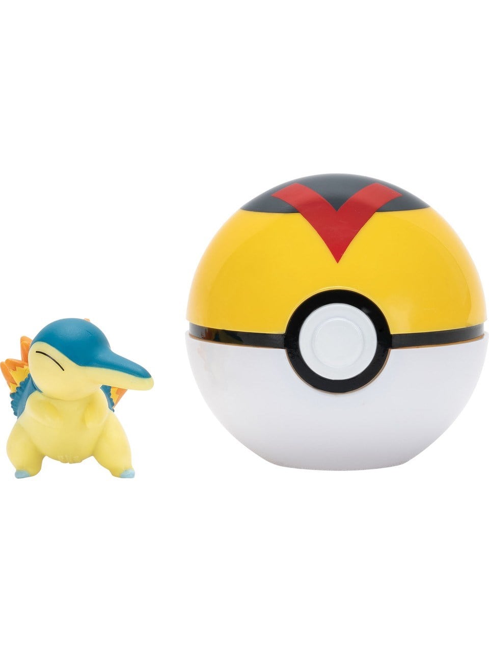 Pokémon Clip 'n' Go Poké Topu ve Figür Seti Cyndaquil + Level Ball 95057 C-PKW4150 Pokemon PKW4150