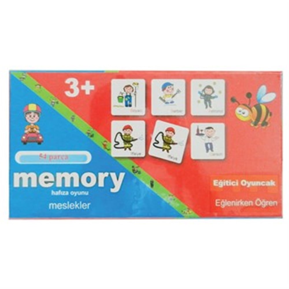 54 PARÇA HAFIZA OYUNU MESLEKLER