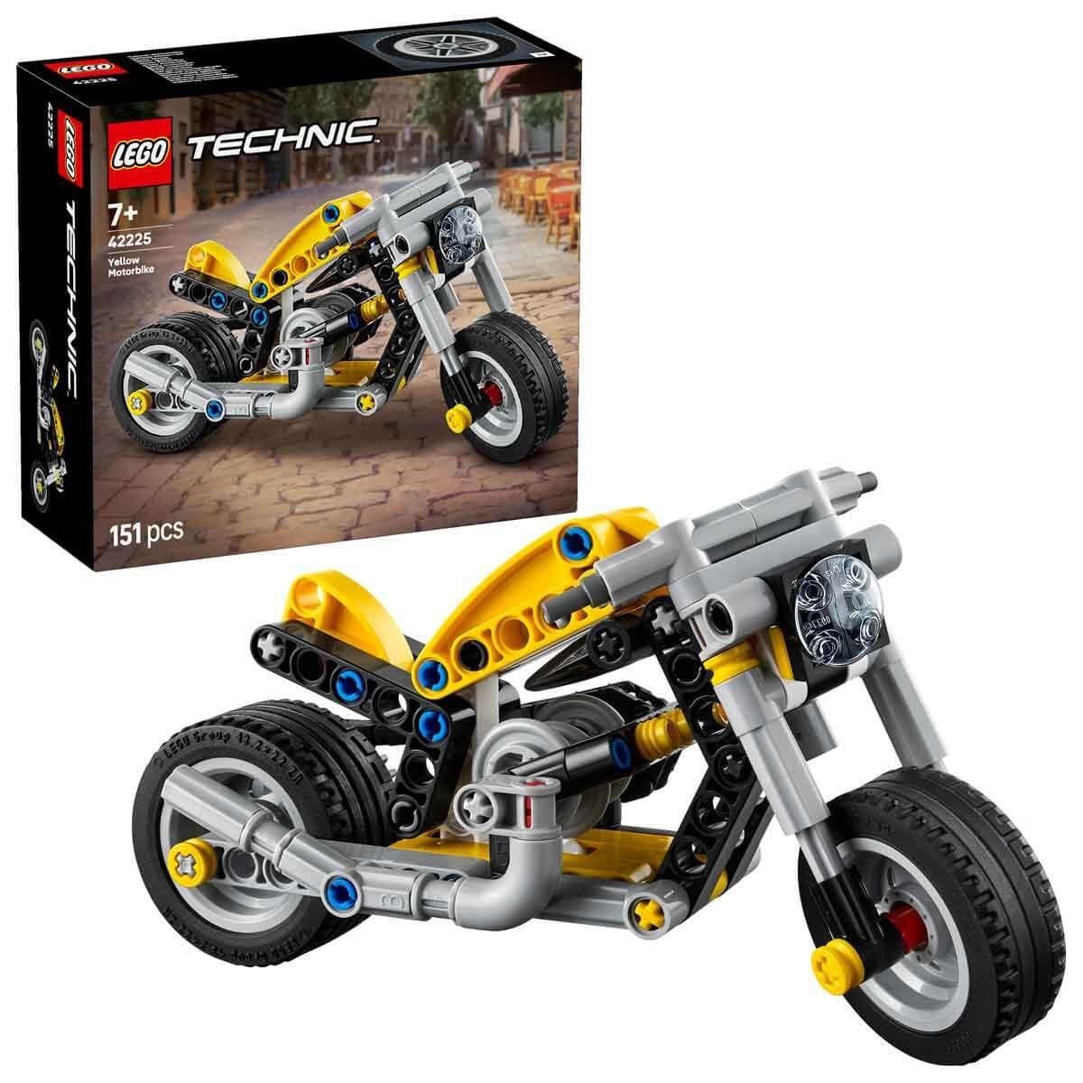 LEGO Technic Sarı Motosiklet 42225 Lego LMT42225