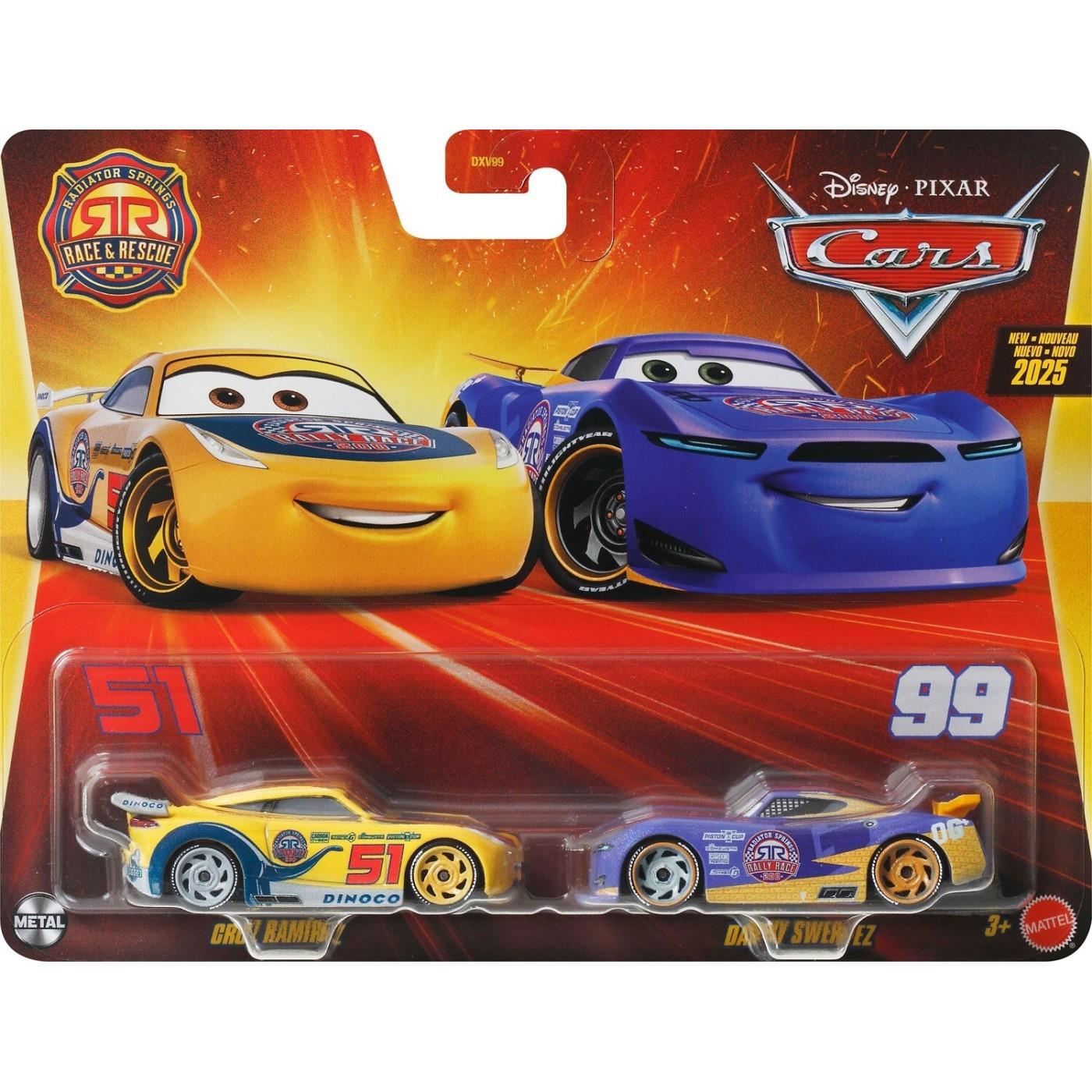 CARS IKILI KARAKTER ARACLAR CRUZ RAMIREZ & DANNY SWERVEZ DXV99-JDH48 Diğer JDH48