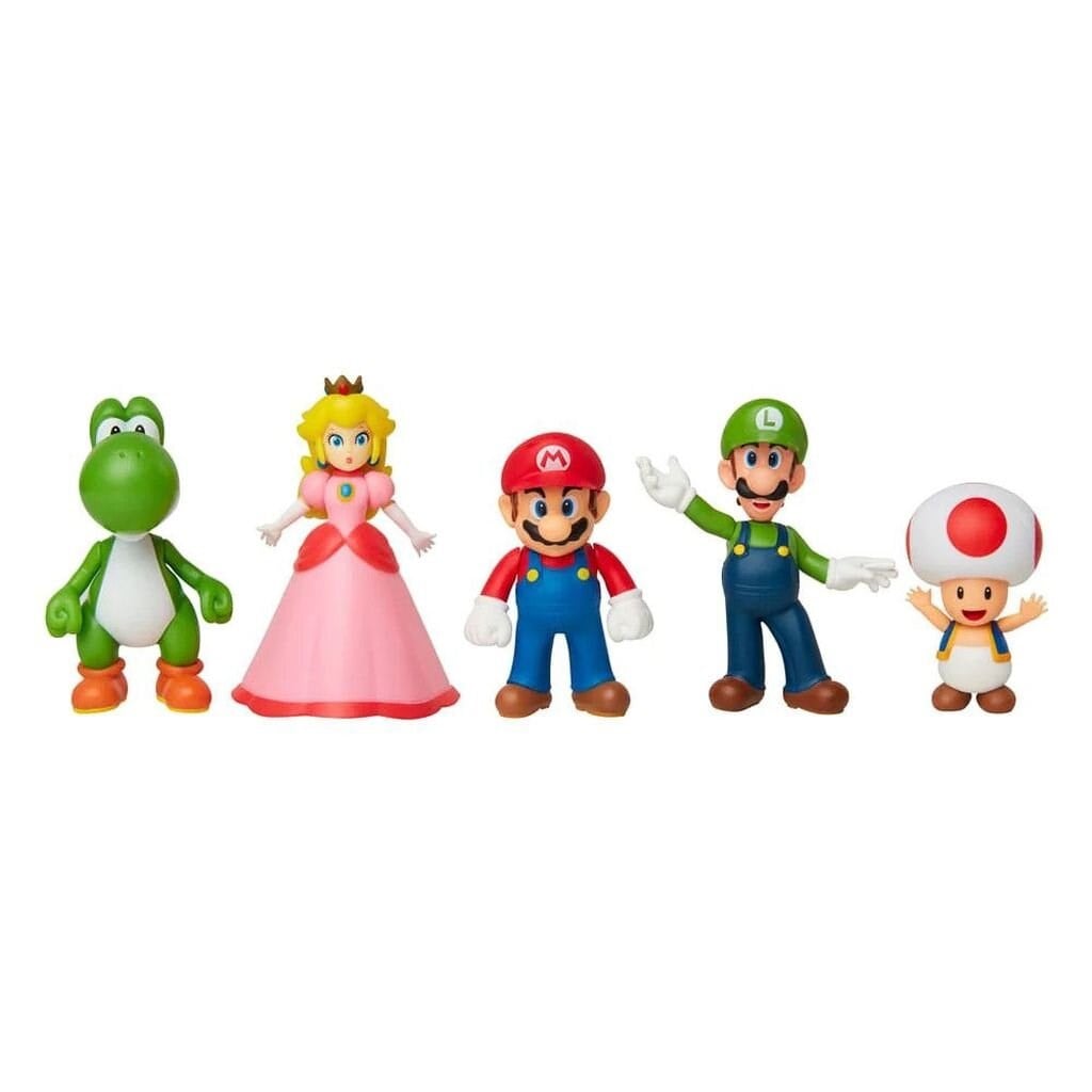 NINTENDO SUPER MARIO VE ARKADASLARI FIGURLERI 6.5 CM 11844 Diğer NESL 11844