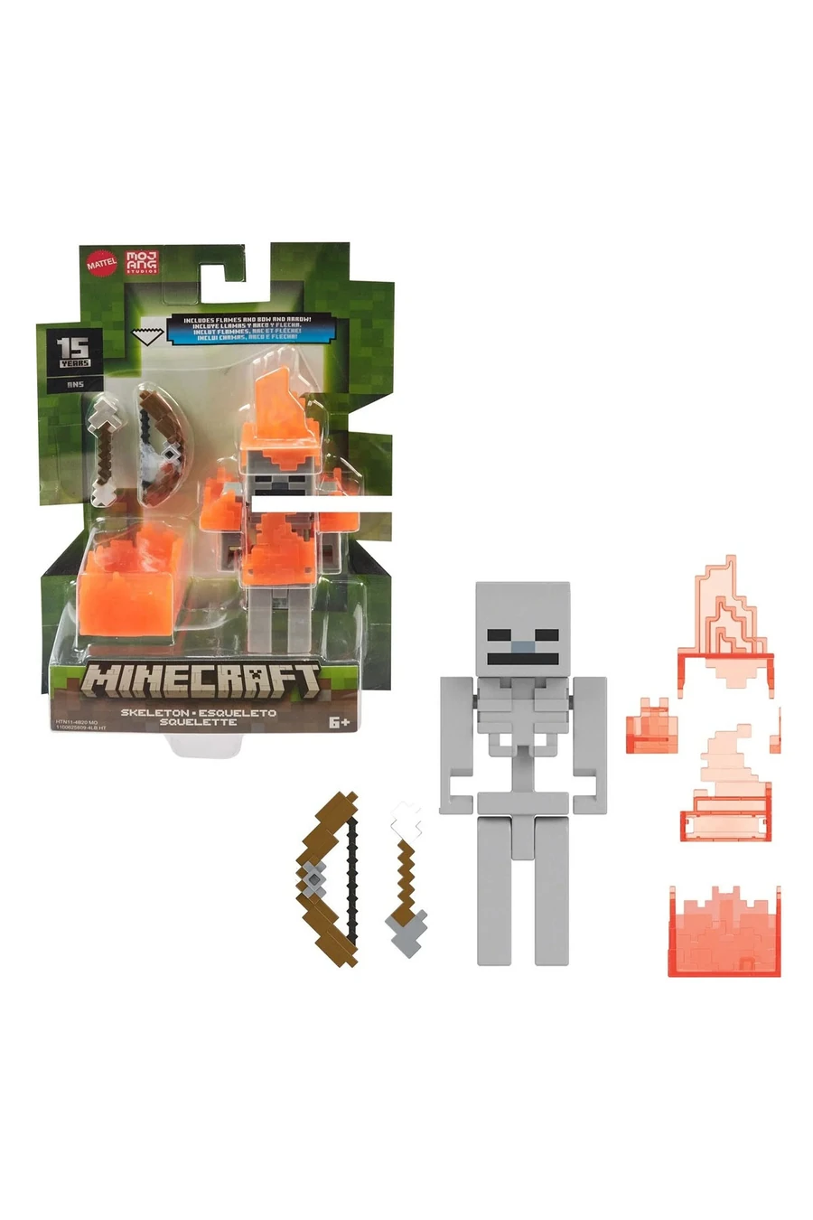 Minecraft Aksesuarlı Figürler Skeleton GTP08-HTN11 Minecraft HTN11