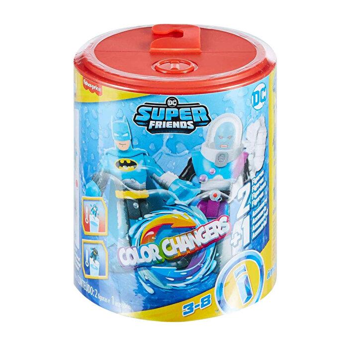 Imaginext DC Süper Friends Color Changers Temel Figür Seti HMX60-HMX59 Imaginext HMX59
