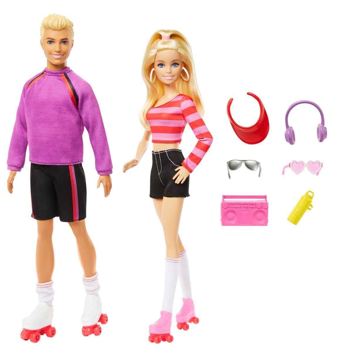 BARBIE & KEN FASHIONISTAS 65. YIL 2LI PARTI BEBEKLERI HXK90 Diğer HXK90