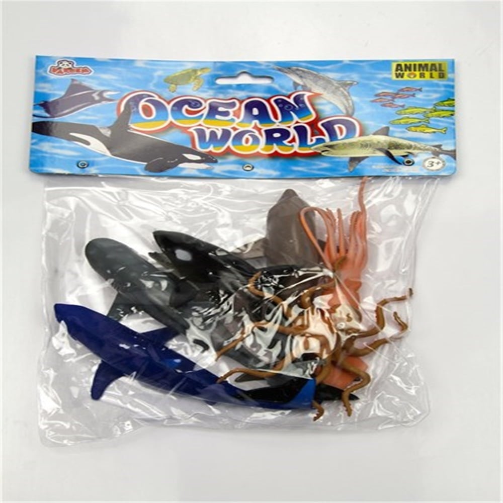 Poşetli 5 İnç 6 Parça Hayvan Seti